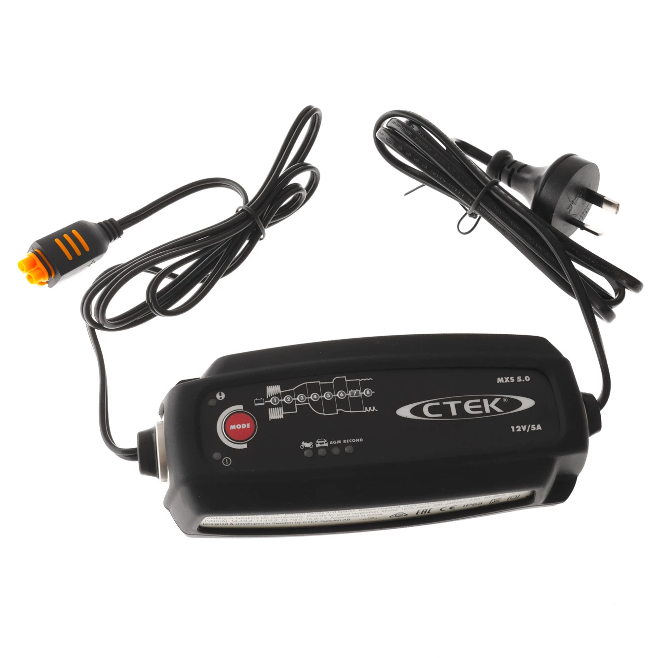 CTEK MXS 5.0 8-Stage Battery Charger Bundle Pack 12V 5A With CTEK Exclusive Powerbank 4 CTEK MXS 5.0 8-Stage Battery Charger Bundle Pack 12V 5A With CTEK Exclusive Powerbank - Image 2