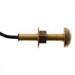 CruzPro THT-3 Bronze Thru Hull Transducer With 7.9m Cable