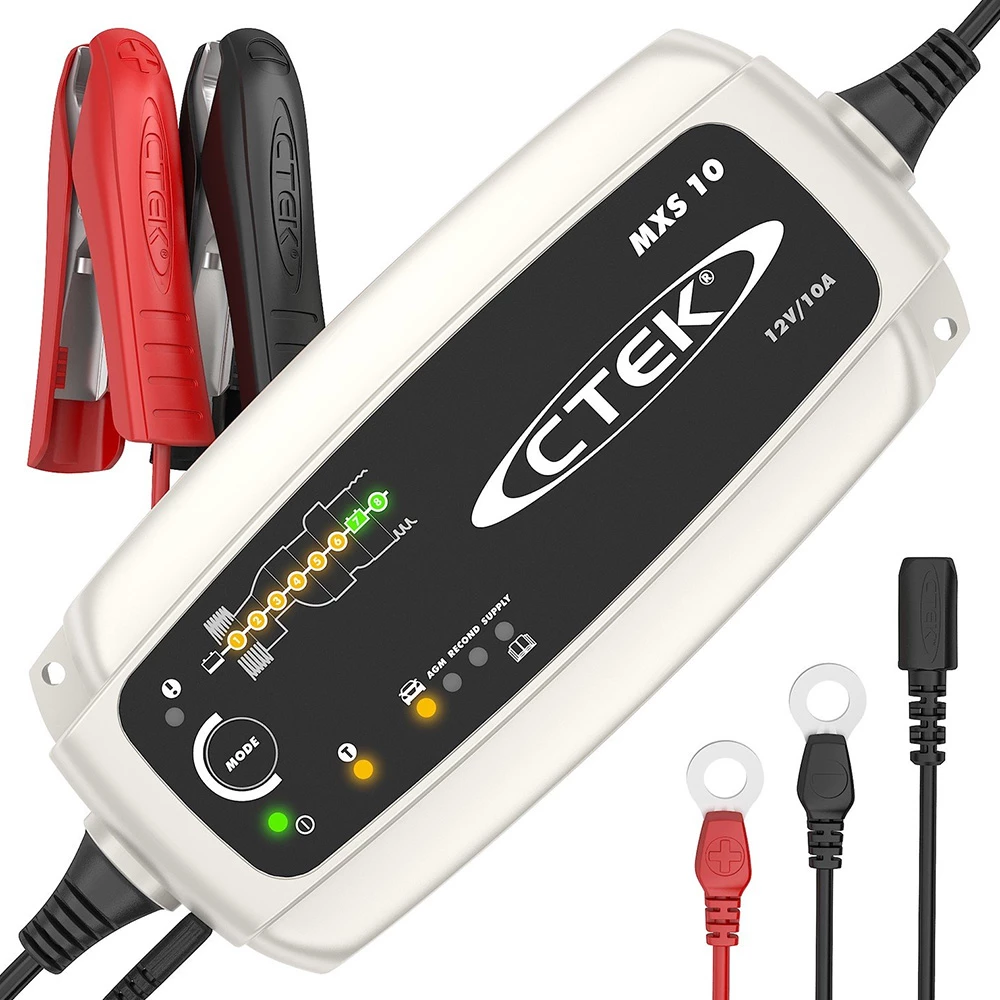 CTEK MXS 10 12V 10A 8-Stage Battery Charger 3 CTEK MXS 10 12V 10A 8-Stage Battery Charger