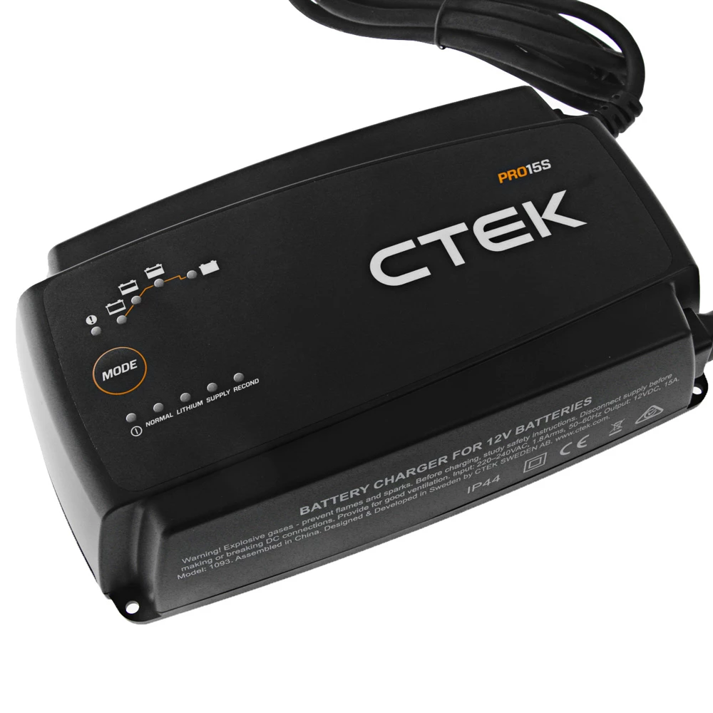 CTEK PRO15S Battery Charger And Maintainer 12v 15A 7 CTEK PRO15S Battery Charger And Maintainer 12v 15A - Image 5