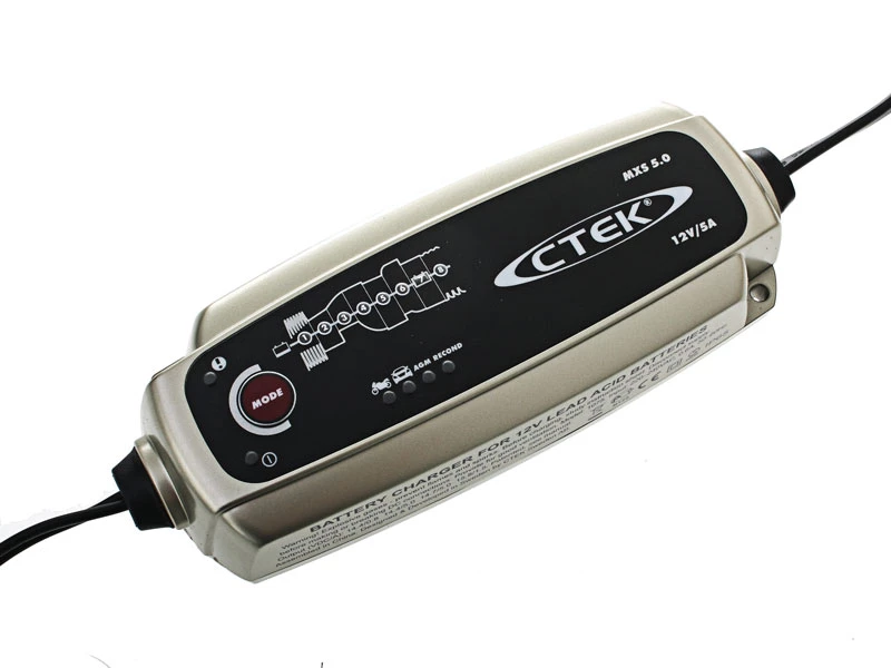 CTEK MXS 5.0T 12V 5A 8-Stage Battery Charger 4 CTEK MXS 5.0T 12V 5A 8-Stage Battery Charger - Image 2