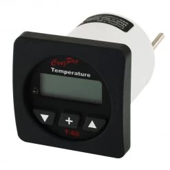 CruzPro T-60 Water Temperature Gauge With Alarm