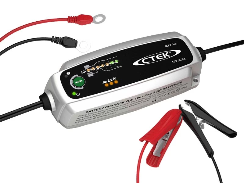 CTEK MXS 3.8 12V 3.8A 7-Stage Battery Charger 5 CTEK MXS 3.8 12V 3.8A 7-Stage Battery Charger - Image 3