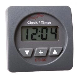 CruzPro CT-60 Digital Clock And Timer - Square Bezel