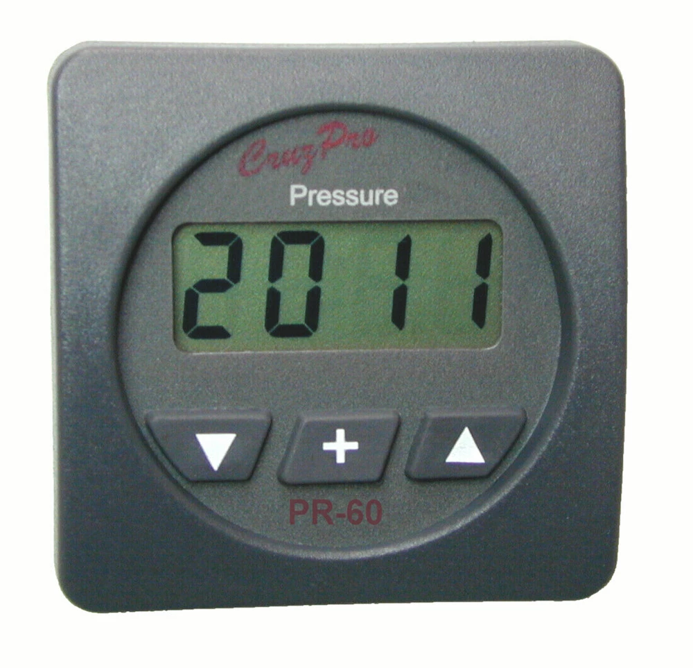 CruzPro PR-60 Digital Pressure Square Gauge With Alarm 3 CruzPro PR-60 Digital Pressure Square Gauge With Alarm