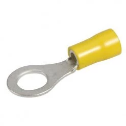 Connex Ring Terminal Yellow 5mm Qty 25