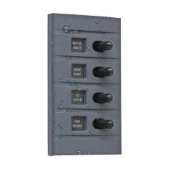 Connex 4 Way Backlit Marine Switch Panel