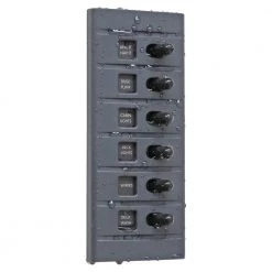 Connex 6 Way Backlit Marine Switch Panel