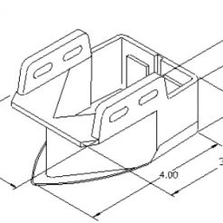 CruzPro TMDT-6 Transom Mount Transducer
