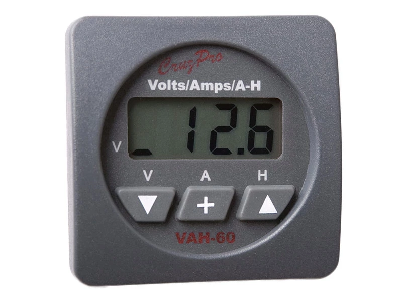 CruzPro VAH-60 DC Power Management Instrument 3 CruzPro VAH-60 DC Power Management Instrument